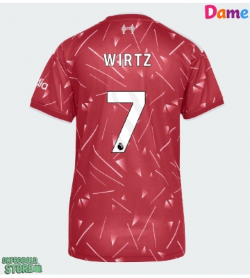 Liverpool Florian Wirtz #7 Replika Hjemmebanetrøje Dame 2026-27 Kortærmet